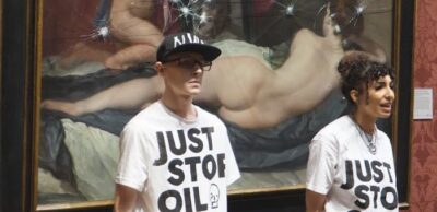 Just Stop Oil Goons Damage Masterpiece Painting